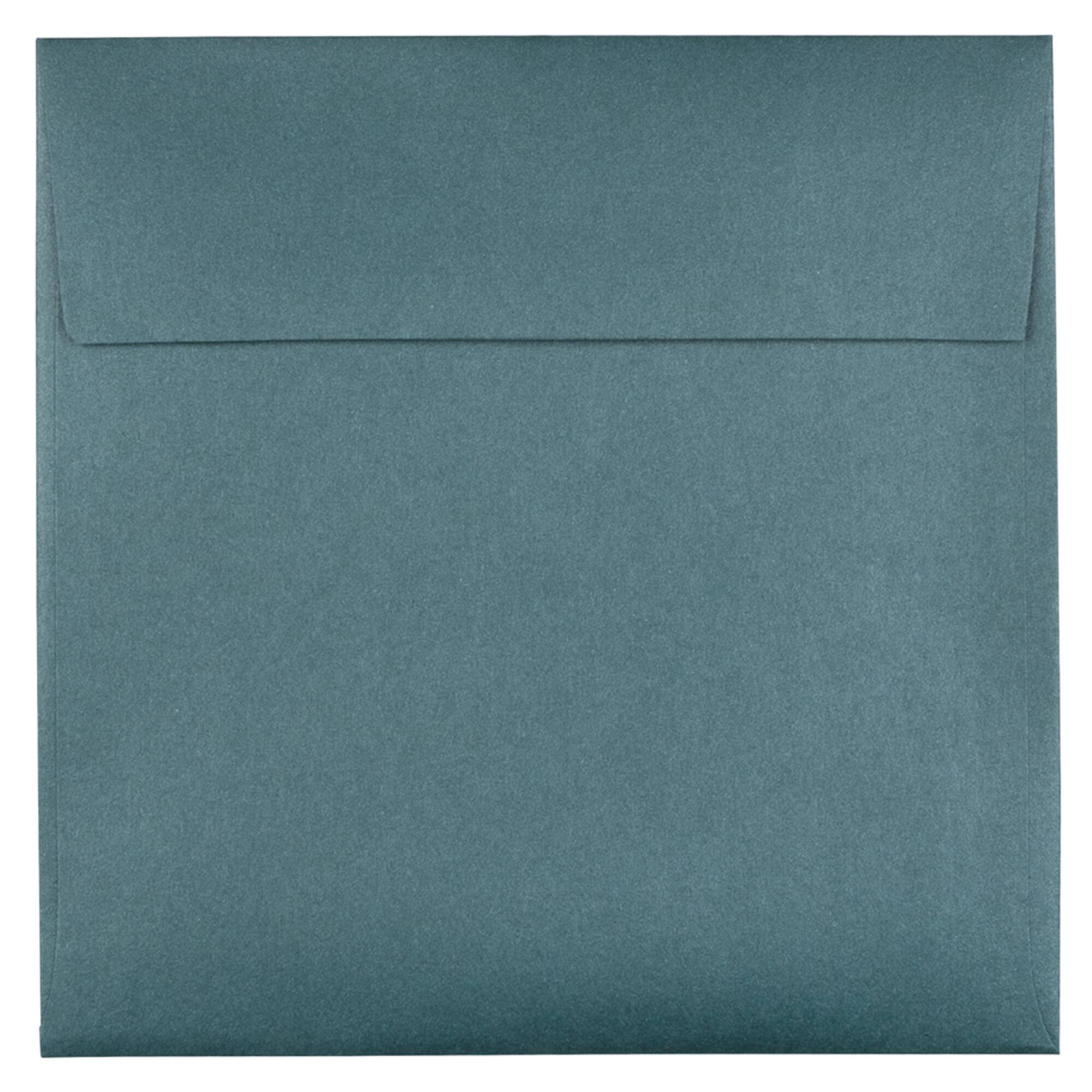 JAM Paper 6.5 Malachite Stardream Square Metallic Invitation Envelopes 25ct.